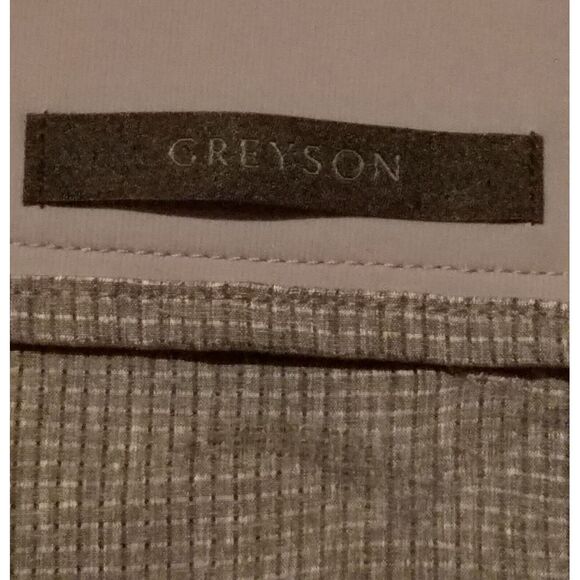 NWT Greyson Golf‎ Montauk Trouser Pants Men's 40X32 Slate Gray - Picture 15 of 16